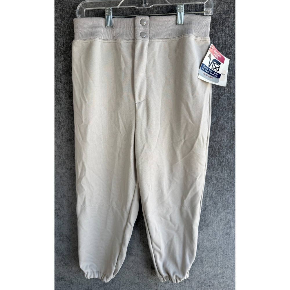 Vintage Bike L600 Women Baseball Pants Gray NWT Made in USA Softball Knickers L